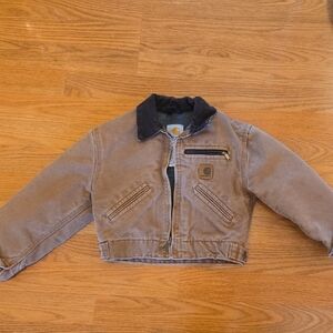 Carhartt Kids Brown Jean Jacket